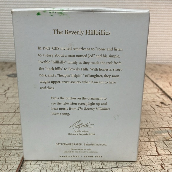 Hallmark Keepsake, The Beverly Hillbillies Christmas ornament - Picture 6 of 7